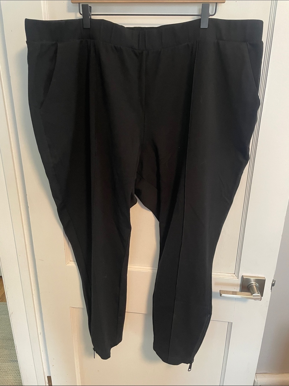 Universal Standard Black Ponte Pants